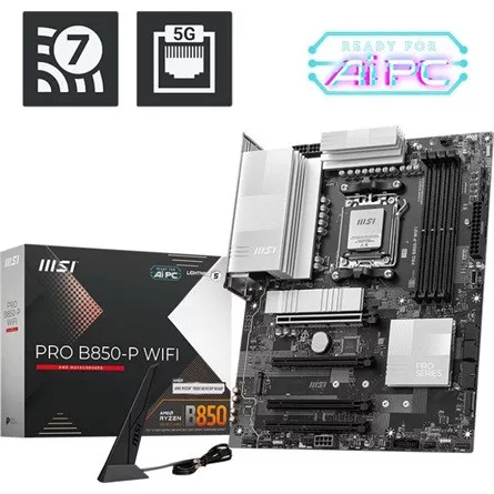MSI PRO B850-P WIFI desktop alaplap ATX