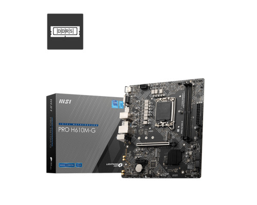 MSI LGA1700 PRO H610M-G alaplap