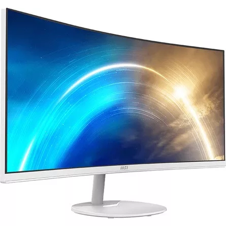 MSI PRO MP341CQW - 34" UWQHD VA 100Hz ívelt monitor, fehér