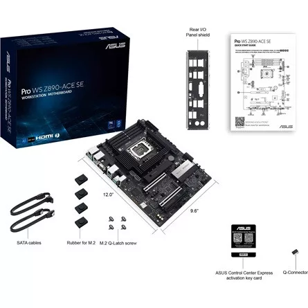 ASUS PCC ASUS Alaplap S1851 PRO WS Z890-ACE SE INTEL Z890, ATX
