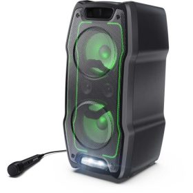 SHARP PS-931 Party hangszóró mikrofonnal, Fekete