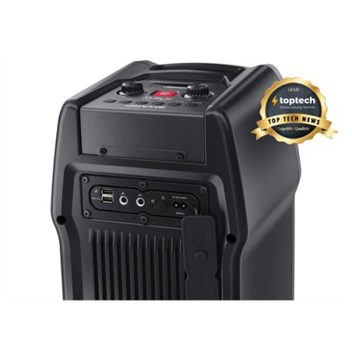 SHARP PS-931 Party hangszóró mikrofonnal, Fekete