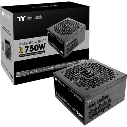 Thermaltake Toughpower GT ATX desktop tápegység 750W 80+ Gold BOX
