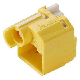  Panduit PSL-DCJB-YL RJ45 Socket Block-Out Device Yellow + Removal Key 10db/cs