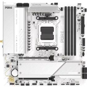 Sapphire PURE B850M WIFI desktop alaplap microATX