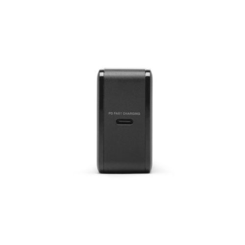 Bluestork Hálózati töltő - PW-BS-65-GAN-C (USB-C, 65W, 1,8m kábel, gyorstöltés, fekete)