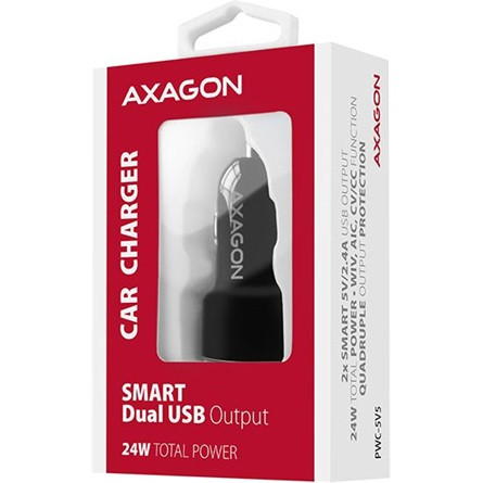 Axagon PWC-5V5 univerzális autós töltő adapter