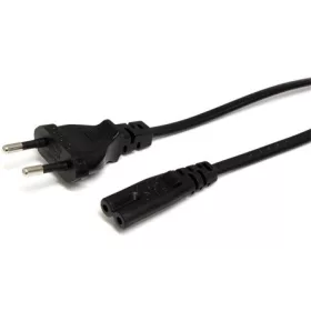   StarTech 230V villásdugó CEE 7/7 -> C7 M/F tápkábel 1m fekete