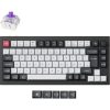 Keychron Q1 HE Bluetooth / vezeték nélküli / USB magyar Gateron double-rail magnetic nebula mechanikus billentyűzet feke
