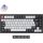 Keychron Q1 HE Bluetooth / vezeték nélküli / USB magyar Gateron double-rail magnetic nebula mechanikus billentyűzet feke