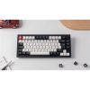 Keychron Q1 HE Bluetooth / vezeték nélküli / USB magyar Gateron double-rail magnetic nebula mechanikus billentyűzet feke