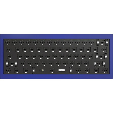 Keychron Q4 Swappable RGB Backlight Knob ISO USB billentyűzet barebone kék