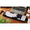 Keychron Q6 HE Bluetooth / vezeték nélküli / USB magyar Gateron double-rail magnetic nebula mechanikus billentyűzet feke