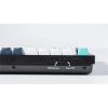 Keychron Q6 Max Bluetooth / vezeték nélküli / USB magyar Gateron Jupiter Red mechanikus billentyűzet fekete-fehér