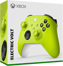 Microsoft-XBOX Microsoft Xbox XSX vezeték nélküli kontroller Electric Volt (sárgás- UV zöld)