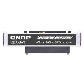   QNAP 6 Gbps 2.5-inch SAS to SATA drive adapter in 2.5-inch drive form factor for dual