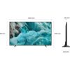 Samsung 65" QE65Q7FAAUXXH 4K UHD Smart QLED TV, 165 cm