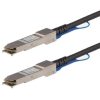 StarTech QSFP+ -> QSFP+ M/M adatkábel Direct Attach (DAC) 1m fekete 40G