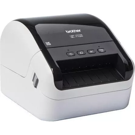 BROTHER Címkenyomtató QL1100CYJ1 - DK (max 102 mm széles), 110 mm/s, teljes vágás, USB