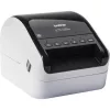 BROTHER Címkenyomtató QL1110NWBC, asztali, thermál,  110mm/mp, USB/BT/LAN/Wifi, 300dpi, kijelző, DK címke