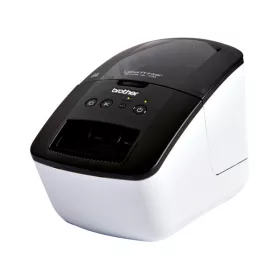   BROTHER Címkenyomtató QL-700, asztali, thermál, 93 címke/perc, 150mm/mp, USB, 300dpi, LED kijelző, DK címke