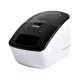 BROTHER Címkenyomtató QL-700, asztali, thermál, 93 címke/perc, 150mm/mp, USB, 300dpi, LED kijelző, DK címke