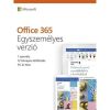 Microsoft 365 egyszemélyes verzió 1 Felhasználó 5 eszköz 1 év BOX P8 irodai szoftver