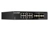 QNAP QSW-3216R-8S8T, unmanagement Switch, 16 port of 10GbE port speed, 8 port SFP+, 8