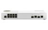 QNAP QSW-M2108-2C, 8 port 2.5Gbps, 2 port 10Gbps SFP+/ NBASE-T Combo, web managed swi