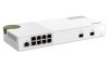 QNAP QSW-M2108-2S, 8 port 2.5Gbps, 2 port 10Gbps SFP+, web managed switch