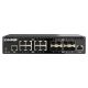 QNAP QSW-M3216R-8S8T, Management Switch, 16 port of 10GbE port speed, 8 port SFP+, 8