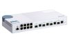 QNAP QSW-M408-4C, 8 port 1Gbps, 4 port 10G SFP+/ NBASE-T Combo, web management switch