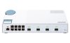 QNAP QSW-M408S, 8 port 1Gbps,  4 port 10GbE SFP+, web management switch