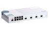 QNAP QSW-M408S, 8 port 1Gbps,  4 port 10GbE SFP+, web management switch