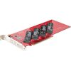 StarTech QUAD M.2 PCIE X16 SSD ADAPTER WITH BIFURCATION PCIE 4.0