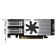 QNAP Dual-port QSFP28 100GbE network expansion card; low-profile form factor; PCIe Ge