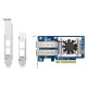 Qnap Dual-port SFP28 25GbE network expansion card; low-profile form factor; PCIe