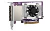 Qnap 4-port SFF-8088 SATA host bus adapter, 16 x SATA 6Gb/s, PCIe 3.0 x8, for TL