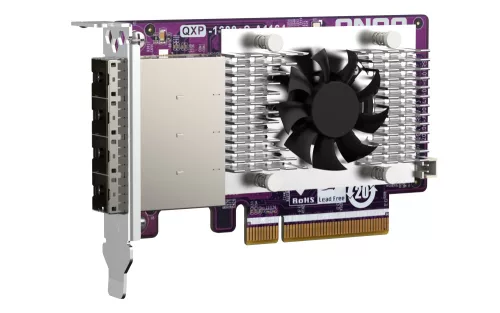 Qnap 4-port SFF-8088 SATA host bus adapter, 16 x SATA 6Gb/s, PCIe 3.0 x8, for TL