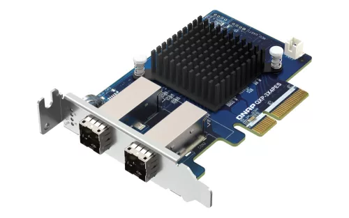 Qnap 2 ports (SFF-8644) Expansion card; PCIe Gen3 x4 for QNAP PCIe JBOD series.