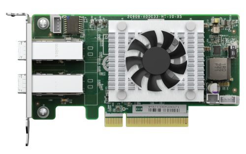 Qnap 2-port miniSAS HD host bus adapter, Broadcom Tomcat SAS3408, PCIe 3.0 x 8 f