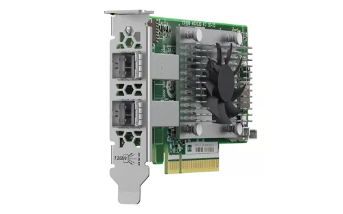 Qnap 2-port miniSAS HD host bus adapter, Broadcom Tomcat SAS3408, PCIe 3.0 x 8 f