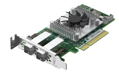 Qnap 2-port miniSAS HD host bus adapter, Broadcom Tomcat SAS3408, PCIe 3.0 x 8 f