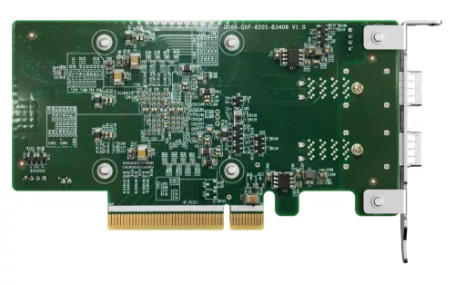 Qnap 2-port miniSAS HD host bus adapter, Broadcom Tomcat SAS3408, PCIe 3.0 x 8 f