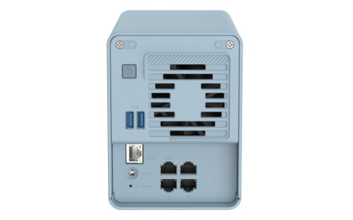 QNAP QMiroPlus-201W: WiFi Mesh Tri-band home SD-WAN router, with 2 x 2.5" SSD hardisk