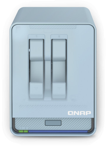 QNAP QMiroPlus-201W: WiFi Mesh Tri-band home SD-WAN router, with 2 x 2.5" SSD hardisk