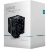 DeepCool Fan DeepCool AK400 Zero Dark Plus - Processzor hűtő - R-AK400-BKNNMD-G-1