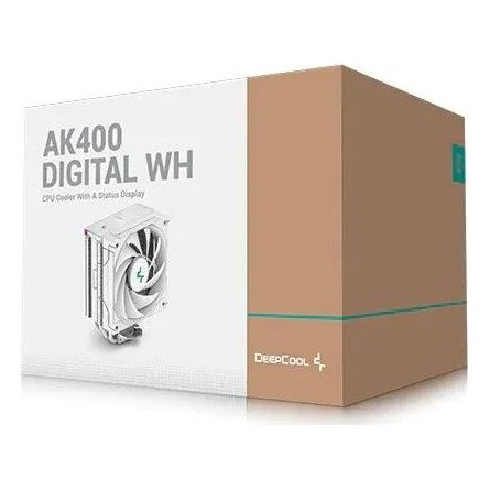 DEEPCOOL CPU hűtő AK400 DIGITAL SE WH, Univerzális