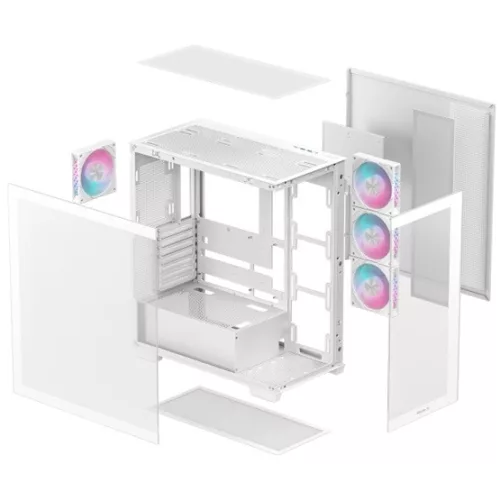 DeepCool HÁZ DeepCool Midi - CG580 4F WH - Fehér - R-CG580-WHADA4-G-1