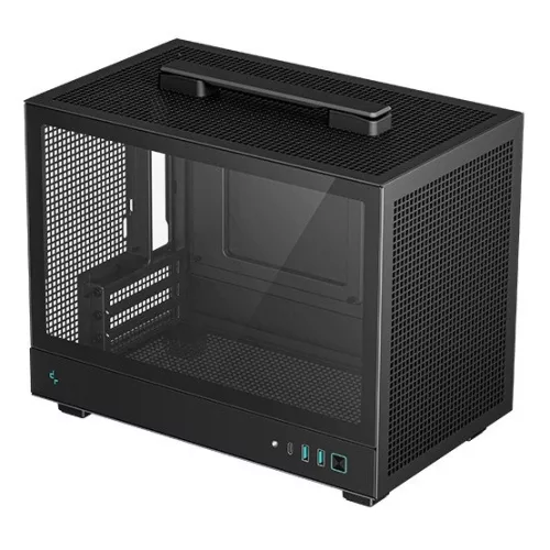 DeepCool HÁZ DeepCool mITX - CH160 - Fekete - R-CH160-BKNGI0-G-1